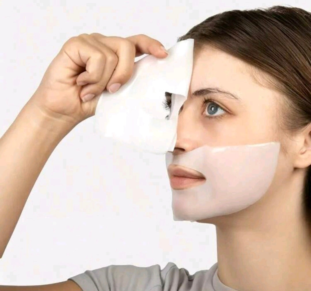 Korean rice face mask pack of 4
