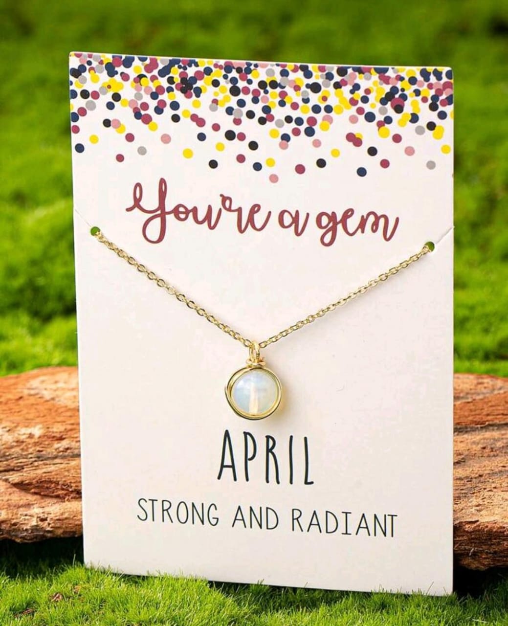 Birthstone pendant (pre order only)