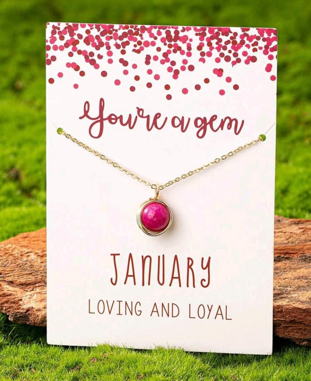 Birthstone pendant (pre order only)