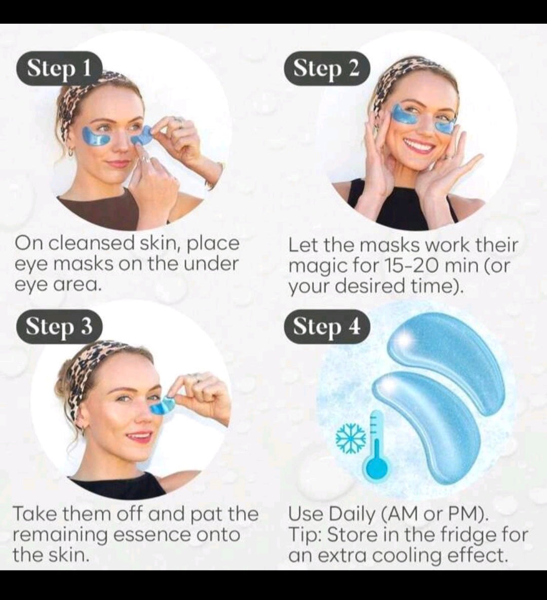 Revitalizing Under Eye Patches(30 Pairs) Under Eye Patches 5 deferent variant