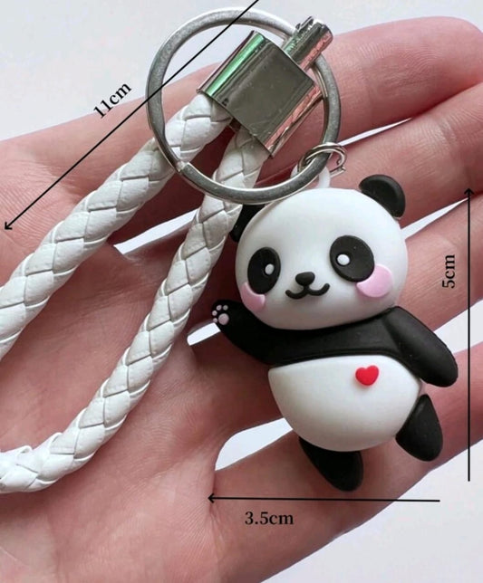 Panda keychain