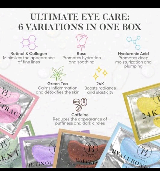 Revitalizing Under Eye Patches(30 Pairs) Under Eye Patches 5 deferent variant