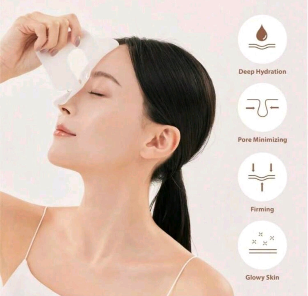 Korean rice face mask pack of 4