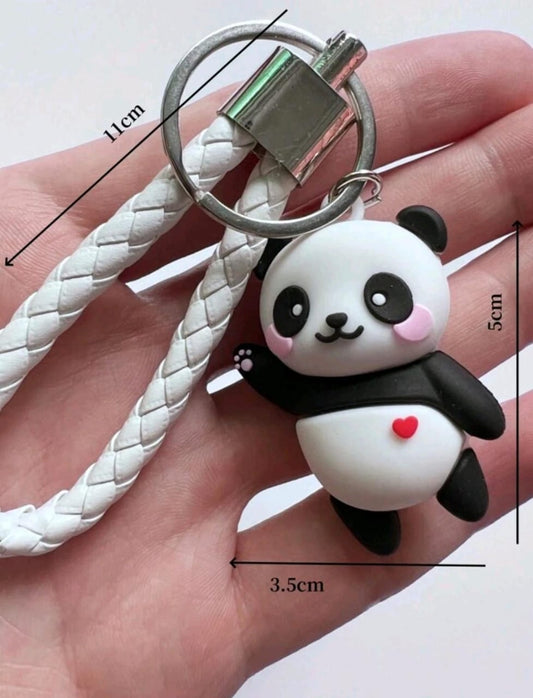 Panda keychain