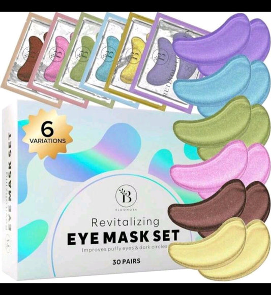 Revitalizing Under Eye Patches(30 Pairs) Under Eye Patches 5 deferent variant